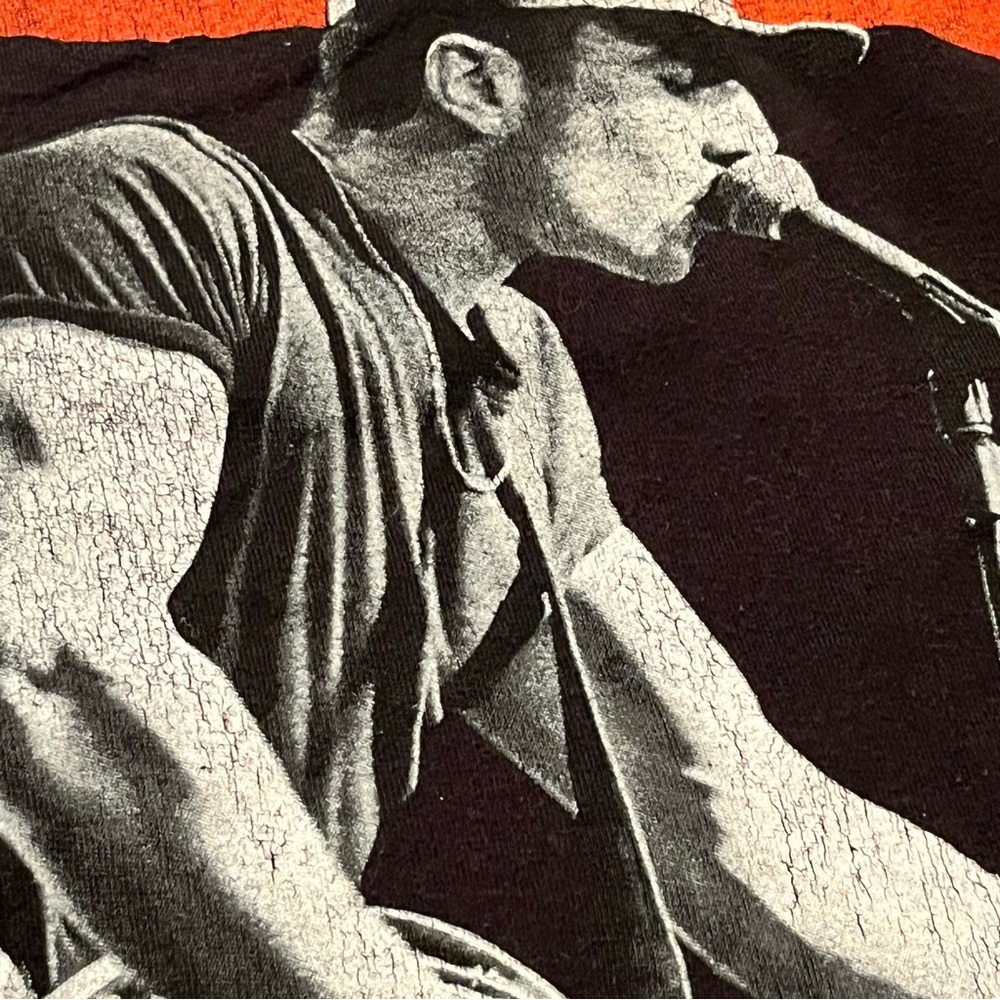 Sam Hunt 2015 Summer Tour SZ‎ Large Black Short Sleeve Shirt Tulex Country *FLAW - Picture 6 of 7
